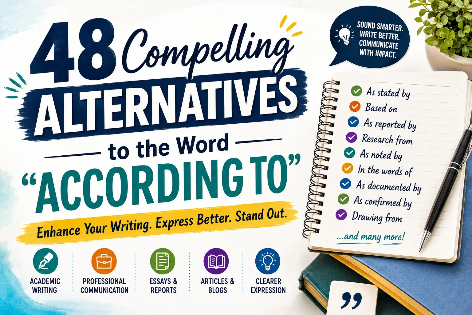 compelling alternatives to the word according to