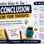 creative ways to say in conclusion to end your thoughts