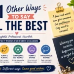 other ways to say all the best