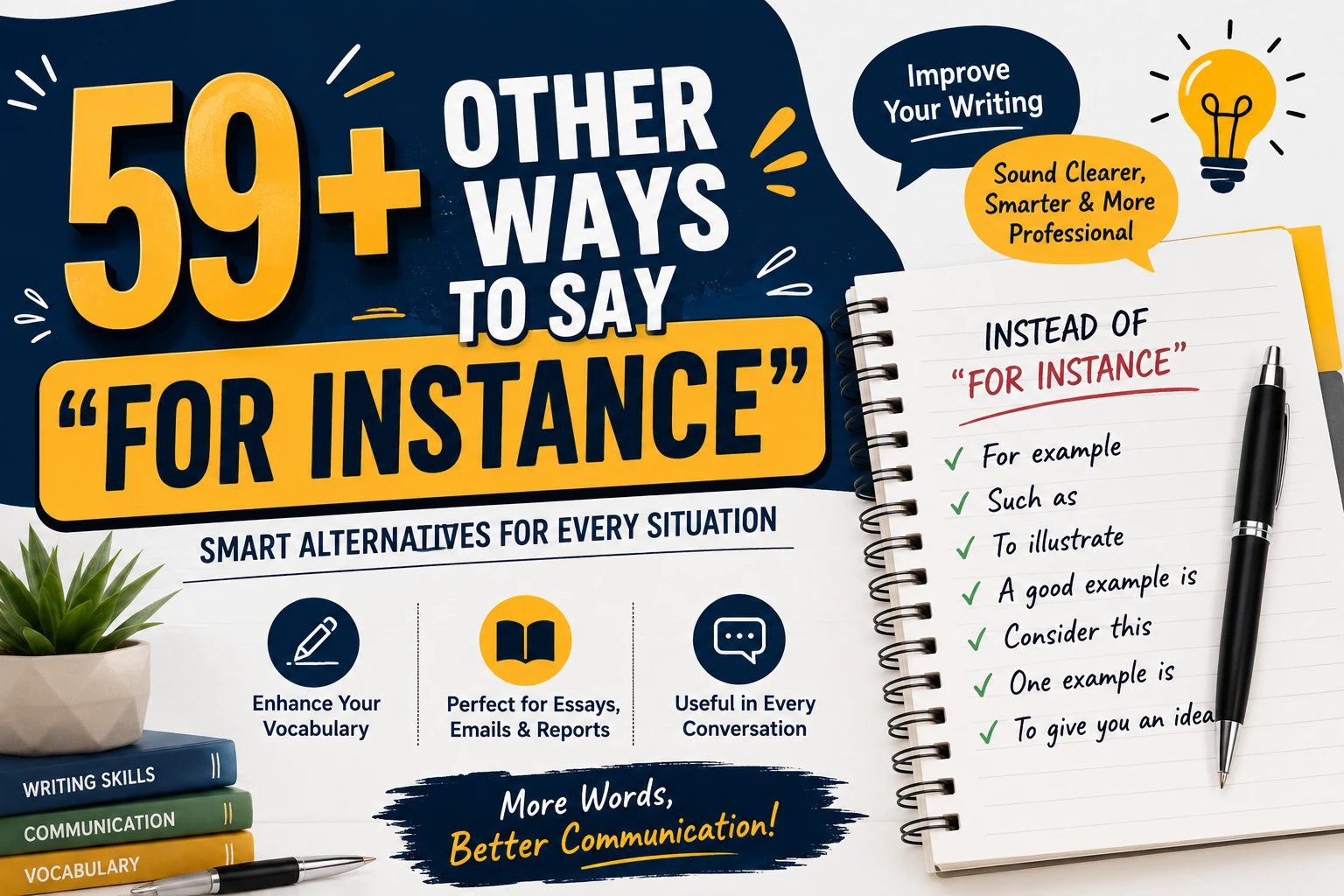 other ways to say for instance