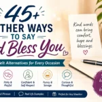 other ways to say god bless you