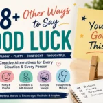 other ways to say good luck