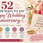 other ways to say happy wedding anniversary