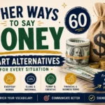 other ways to say money