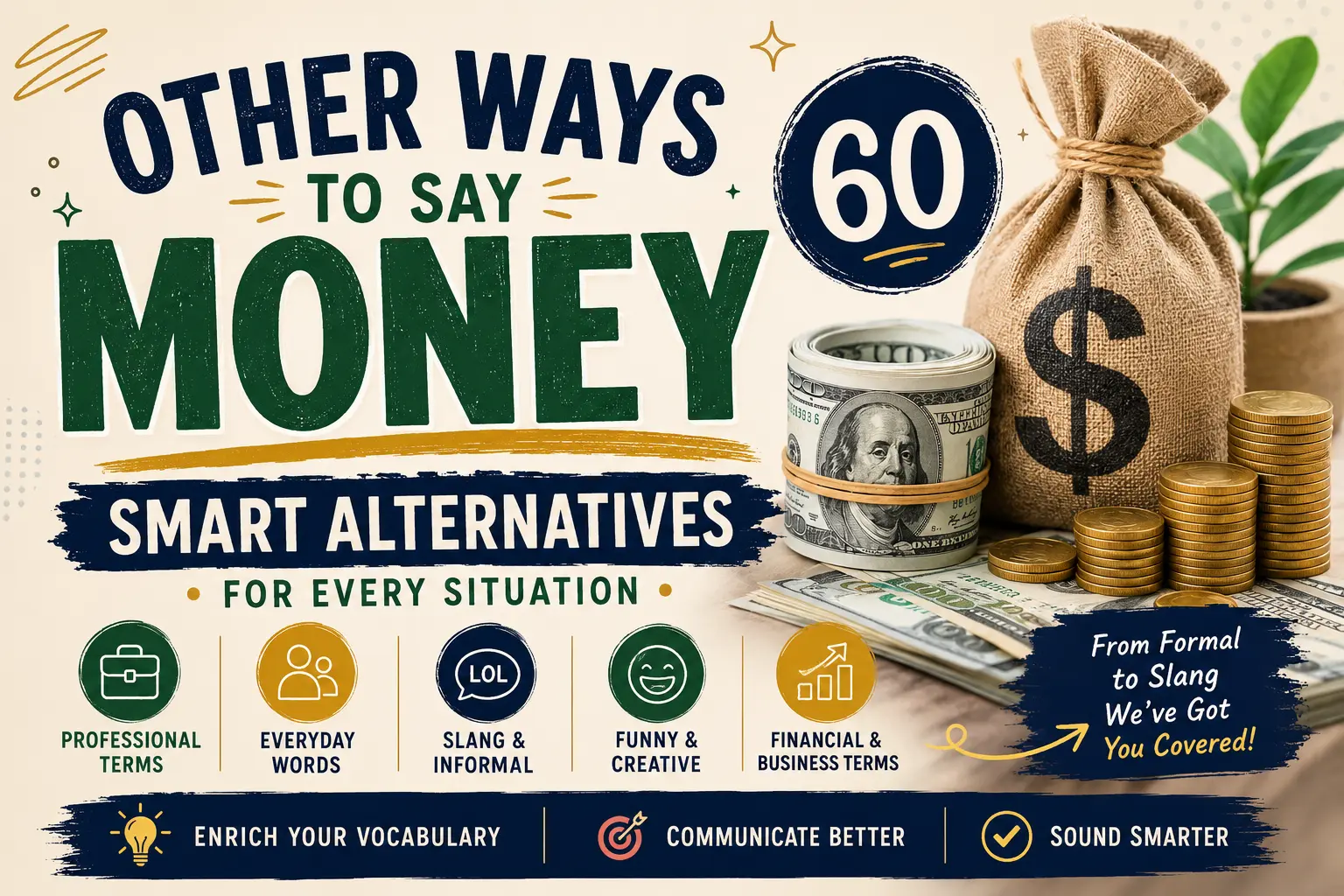 other ways to say money