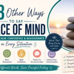 other ways to say peace of mind