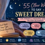 other ways to say sweet dreams