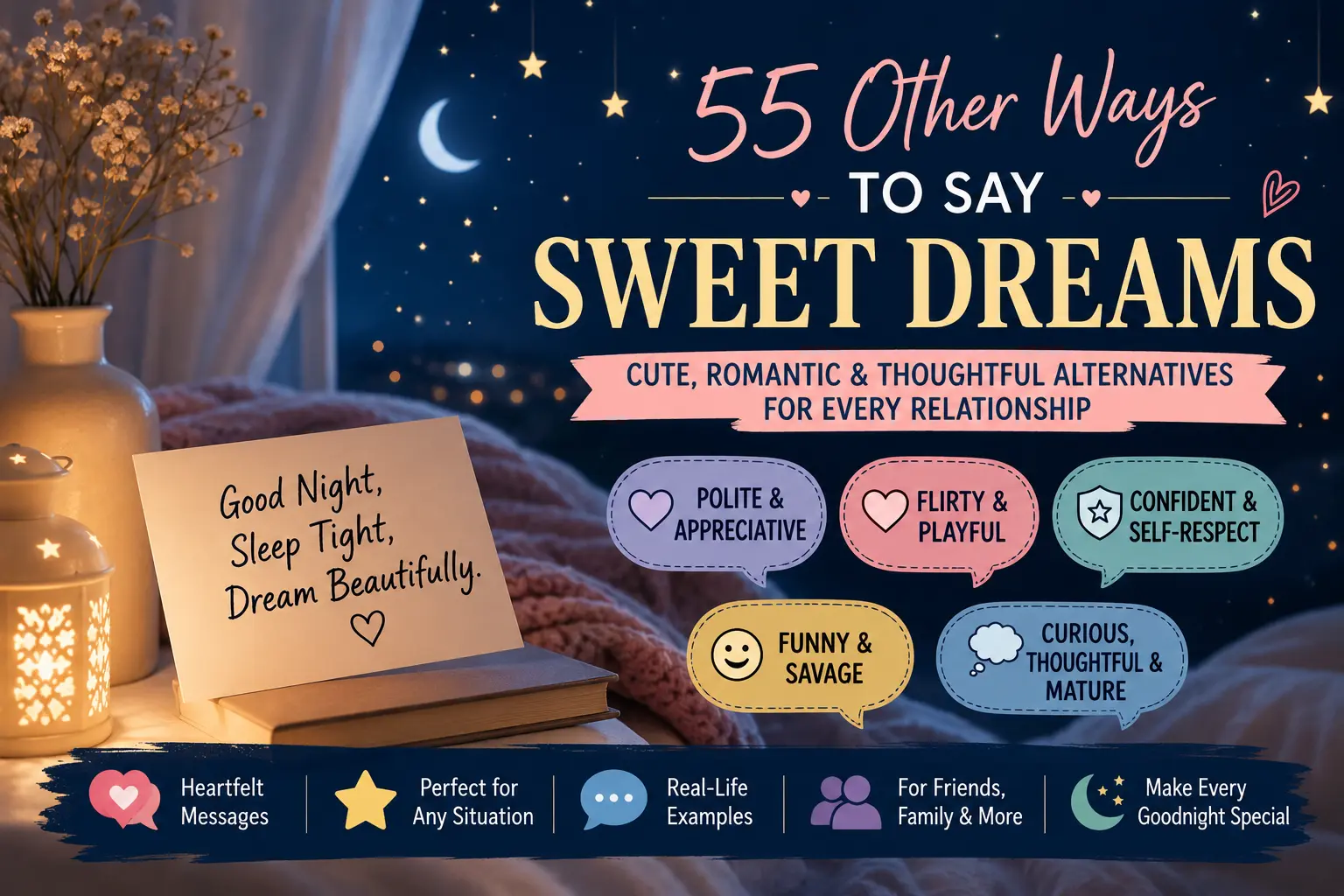 other ways to say sweet dreams