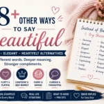 other ways to say beautiful