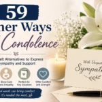 other ways to say condolence