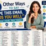 other ways to say hope this email finds you well