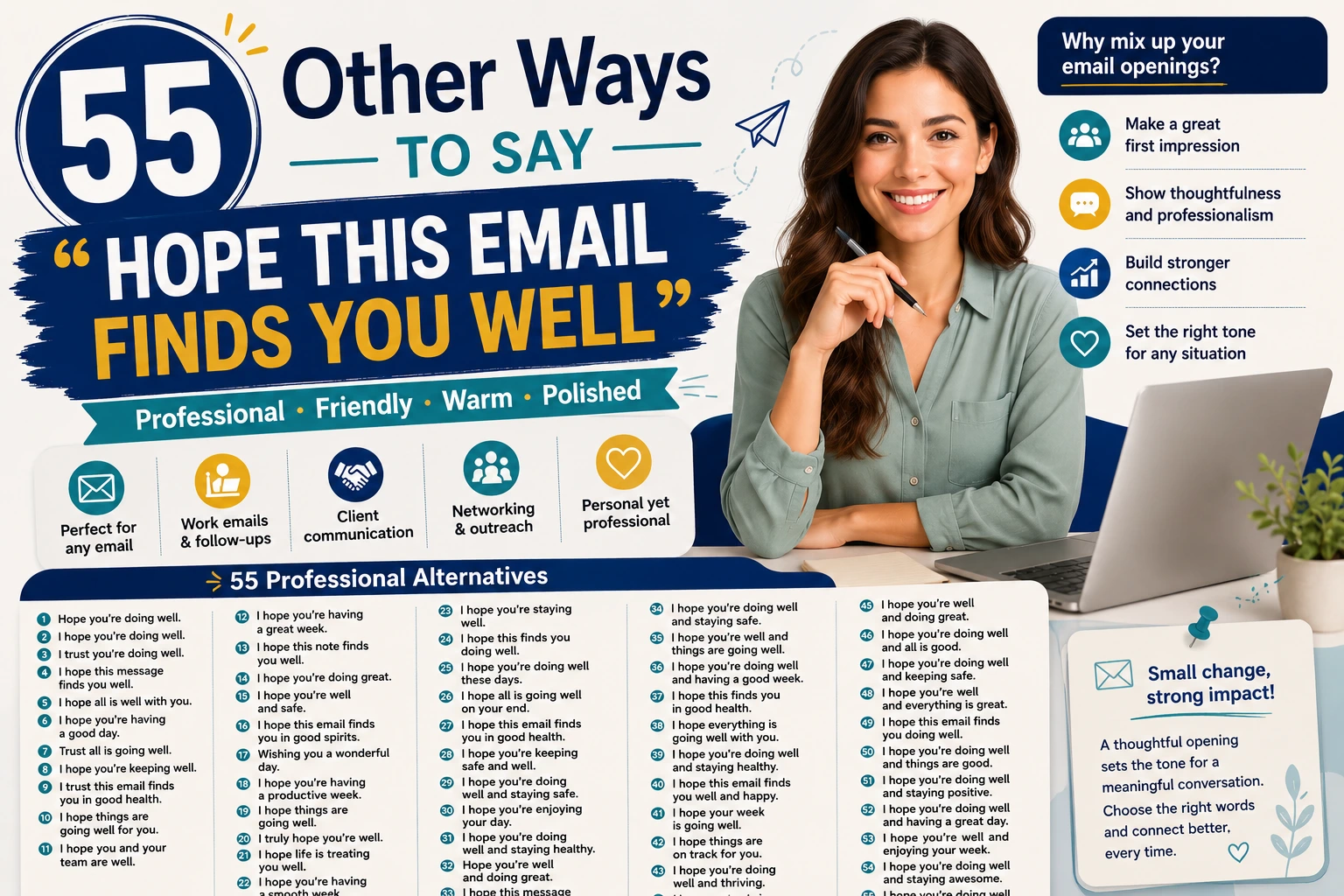 other ways to say hope this email finds you well