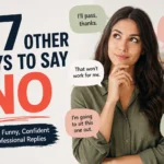 other ways to say no