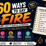 ways to say fire