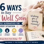 ways to say get well soon
