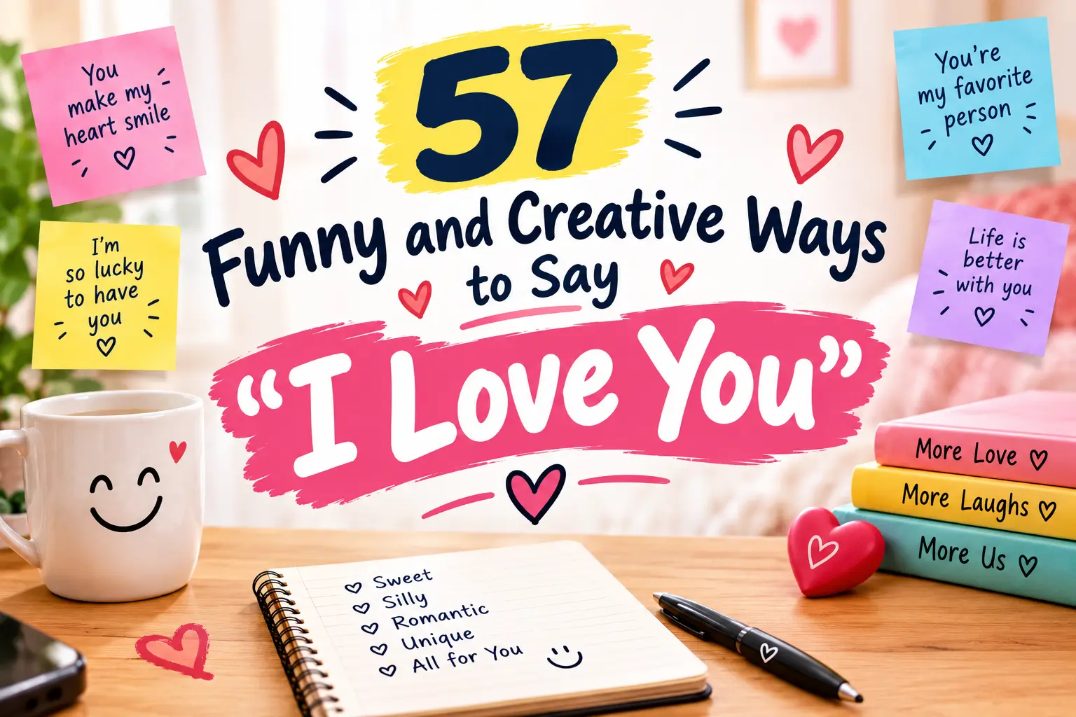 funny and creative ways to say i love you