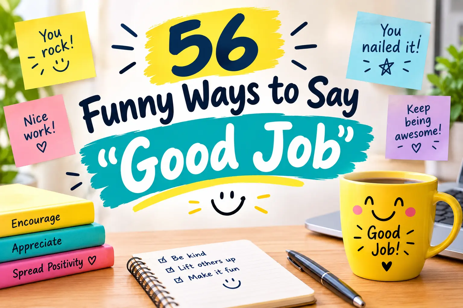 funny ways to say good job