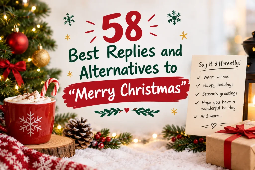 other ways to say merry christmas
