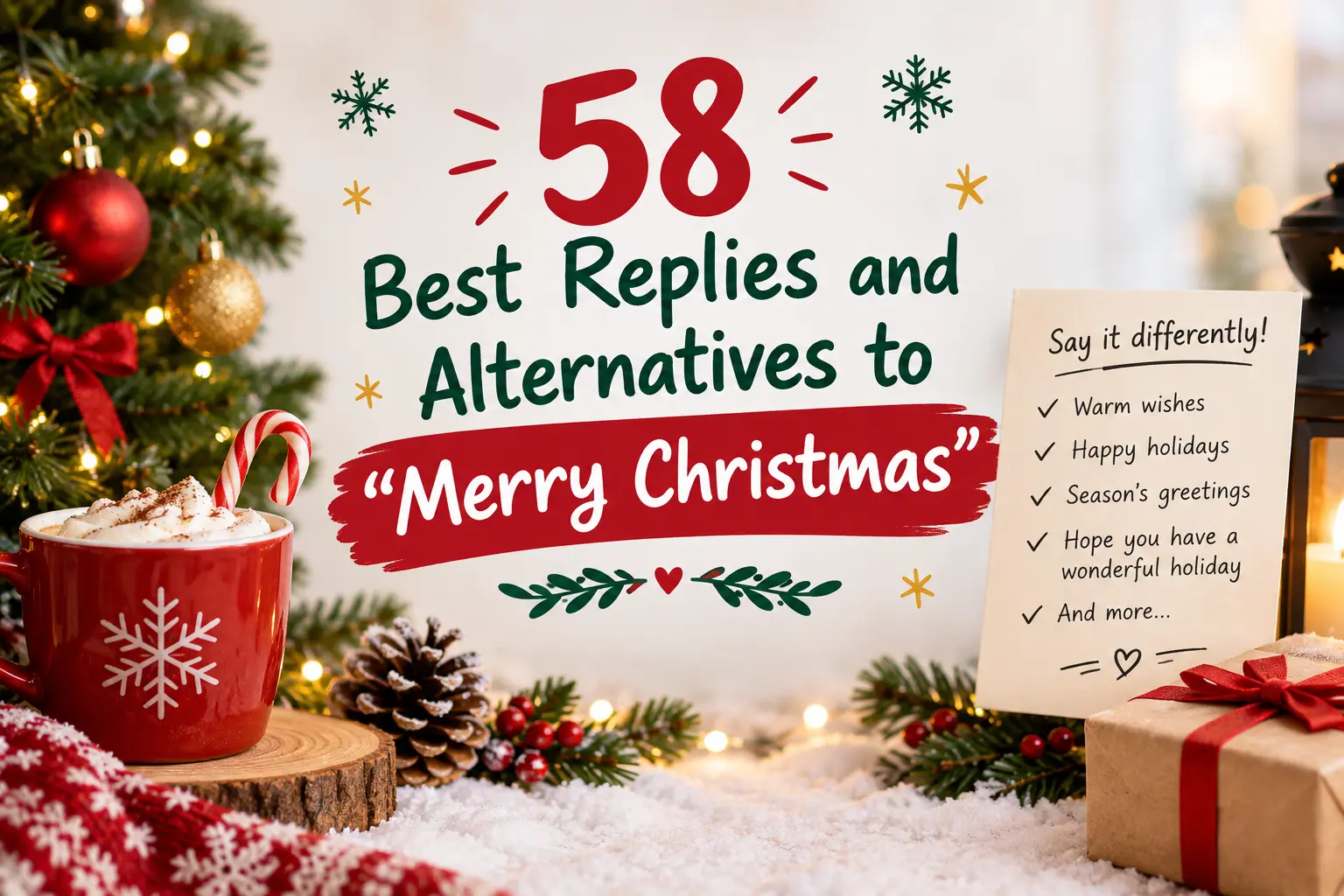other ways to say merry christmas