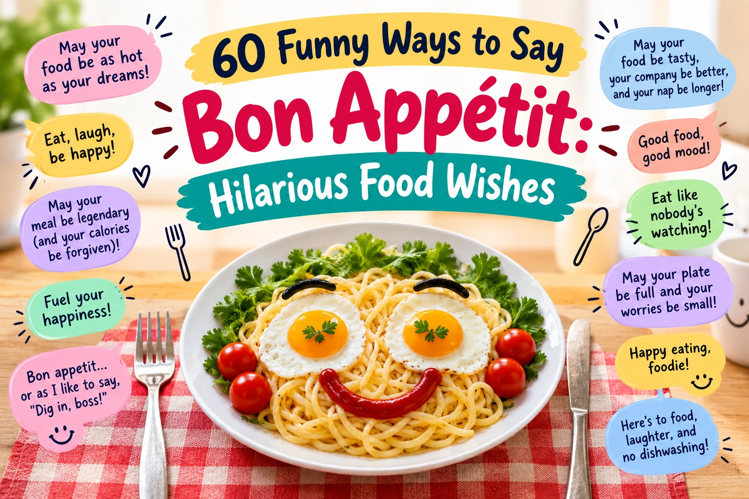 funny ways to say bon appetit