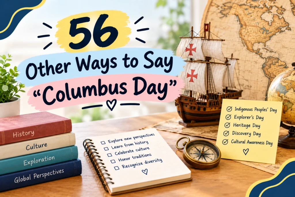 other ways to say columbus day