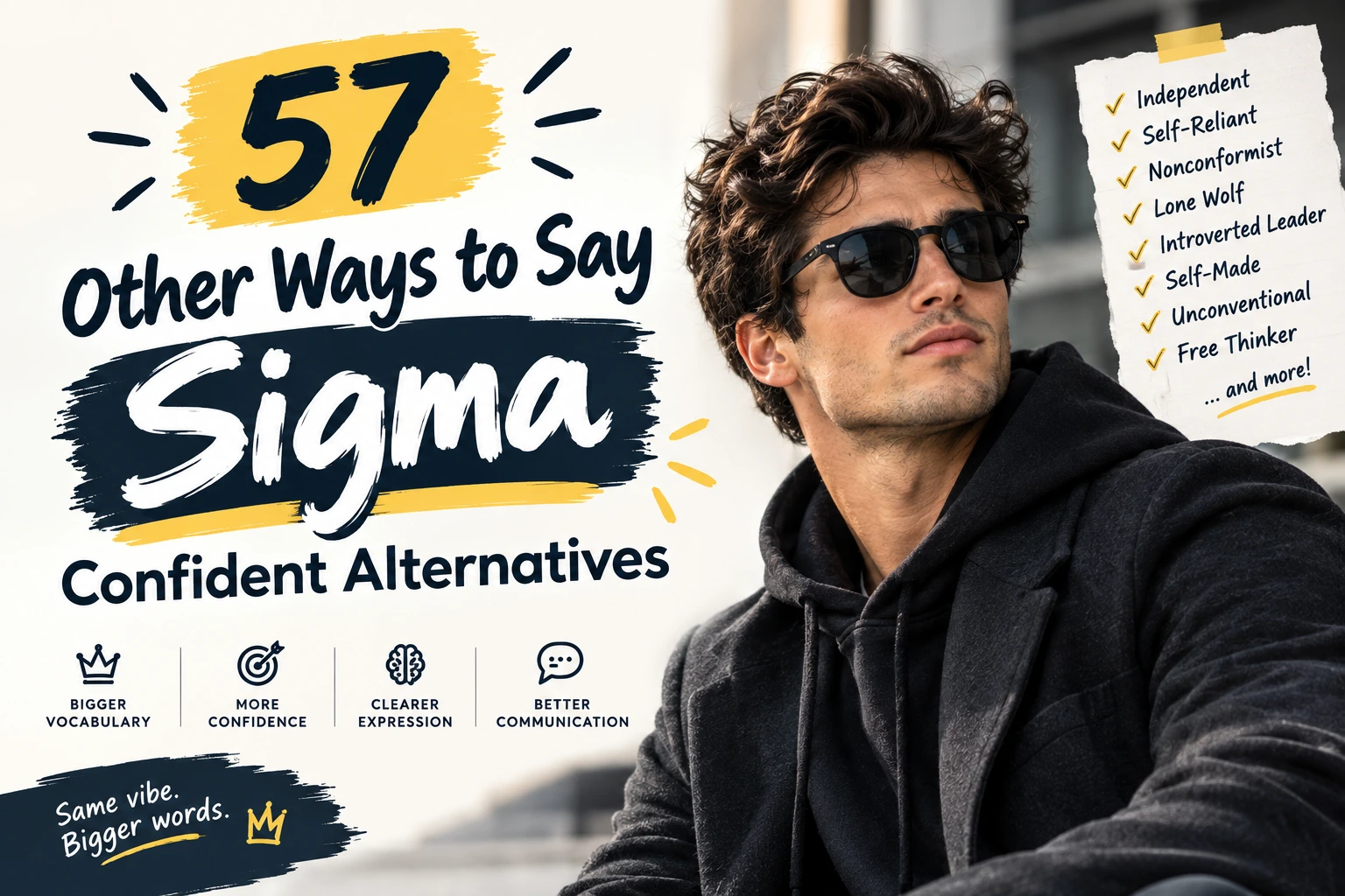 other ways to say sigma