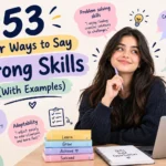 other ways to say strong skills