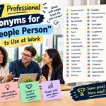 professional synonyms for people person