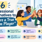 professional ways to say youre a true team player