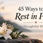 ways to say rest in peace
